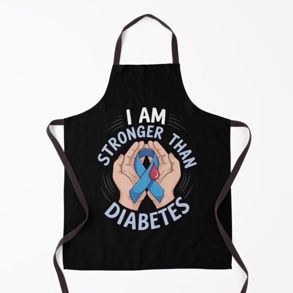 Item preview, I Am Stronger Than Diabetes Diabetic Diabetes Awareness designed and sold by DoorwayThreads.