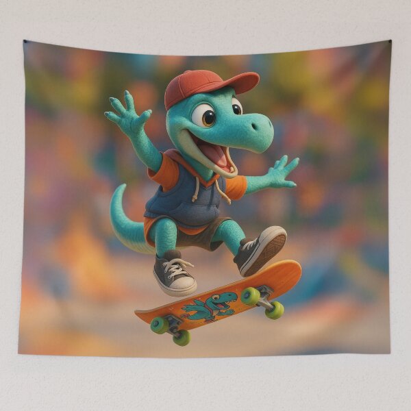 Item preview, Skater Elasmosaurus designed and sold by Sillytoe.