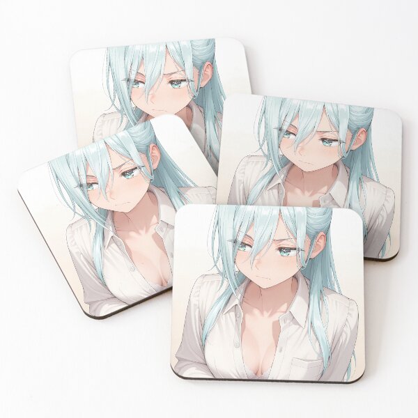 Item preview, Fragrant Subaru Hoshina Waifu Anime Girl Pastel Dreamy Expression designed and sold by Williamhallano.