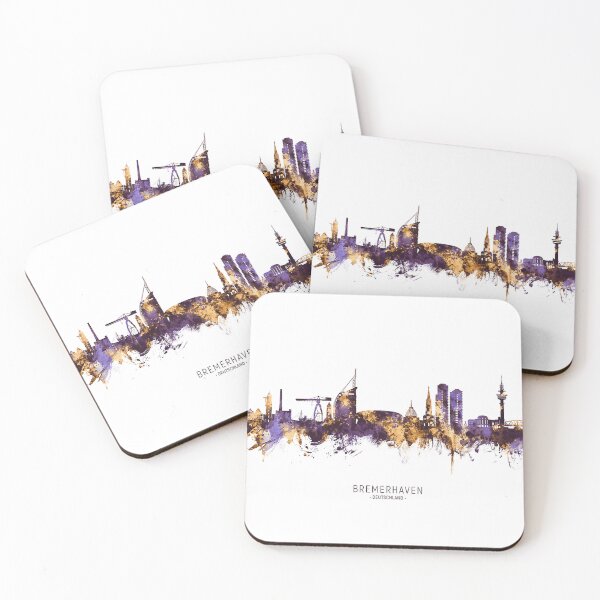 Item preview, Bremerhaven Germany Skyline designed and sold by MalikBe9.
