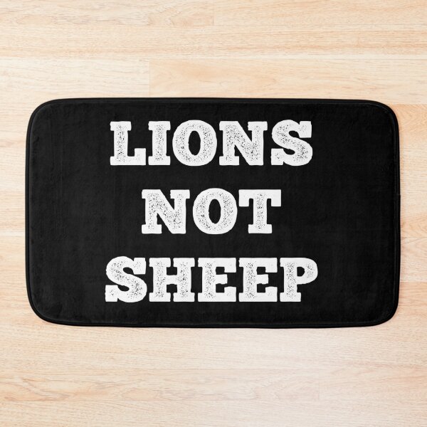 Item preview, Lions Not Sheep designed and sold by StegzArt.
