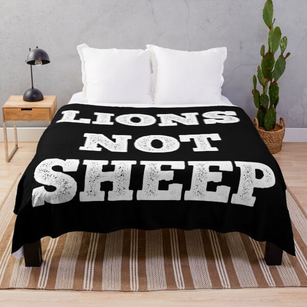 Item preview, Lions Not Sheep designed and sold by StegzArt.
