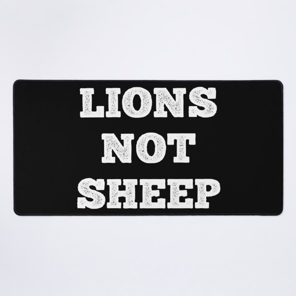 Item preview, Lions Not Sheep designed and sold by StegzArt.