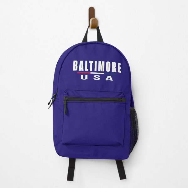 Item preview, Baltimore USA T-Shirt - Bold Typography Minimalist American Flag Design Tee designed and sold by Suparrific.