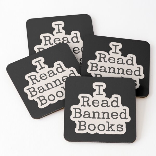 Item preview,  I Read Banned Books Anti Censorship Art designed and sold by PinUpPizzazz.