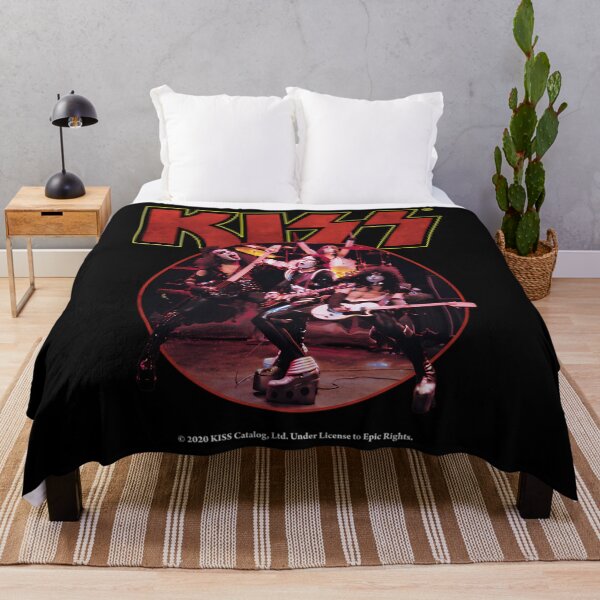 Item preview, Retro Glam Rock Inspired Artwork K.I.S.S With Explosive Vibes designed and sold by IsobelHud.