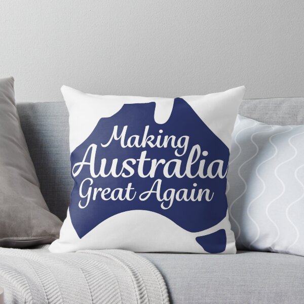 Item preview, Making Australia Great Again on navy Australia map  designed and sold by Freedom-Union.