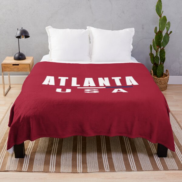 Item preview, Atlanta USA T-Shirt - Modern Typography Minimalist American Flag Design Tee designed and sold by Suparrific.
