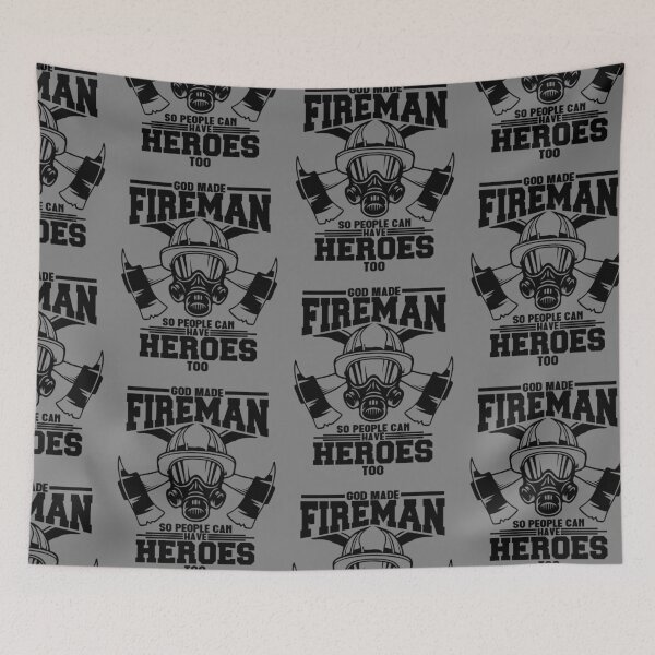 Item preview, God Made Fireman So People Can Have Heroes Too designed and sold by Danny Cuevas.