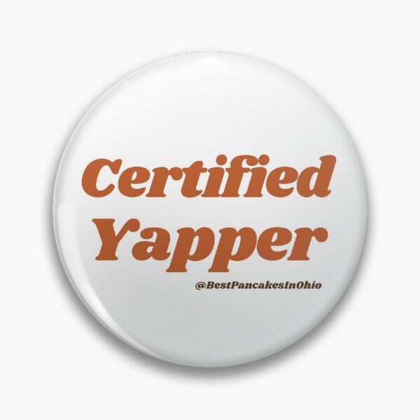 Item preview, Certified Yapper - Teenager stamp of approval designed and sold by BestPancakesInOhio.