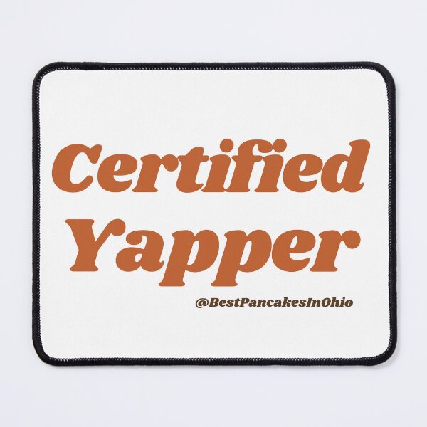 Item preview, Certified Yapper - Teenager stamp of approval designed and sold by BestPancakesInOhio.