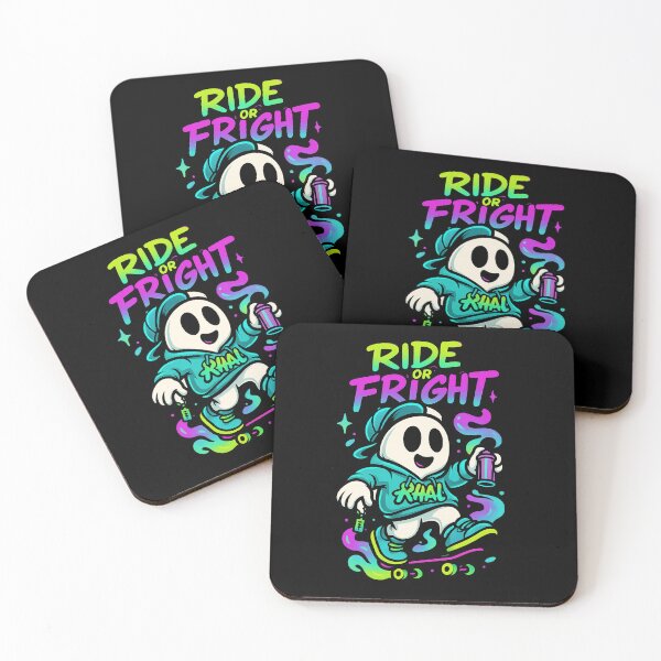 Item preview, Ride or Fright – Skater Ghost designed and sold by Ahau Designs.
