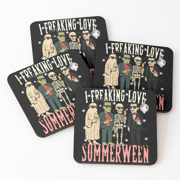 Item preview, Funny I Freaking Love Summerween Vintage Monsters designed and sold by legendaryskins.
