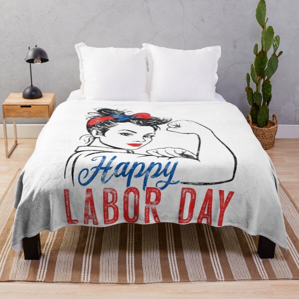 Item preview, Happy Labor Day Feminist labor day graphic  designed and sold by TeeByDesignsCo®.