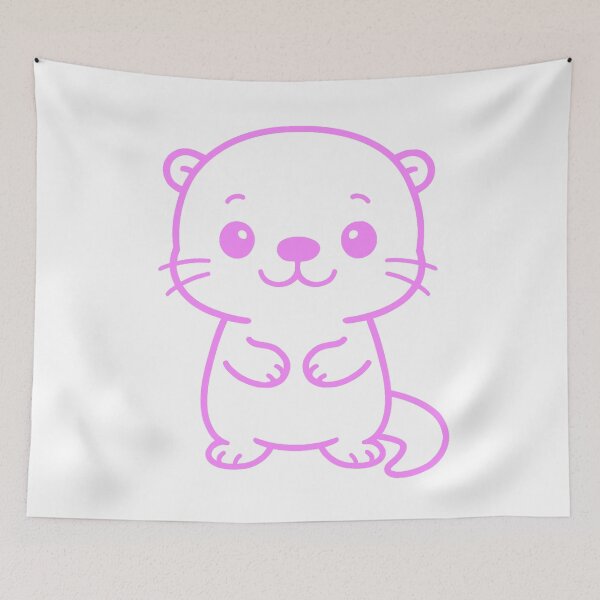 Item preview, Color Otter - Pink designed and sold by AngelMiette.