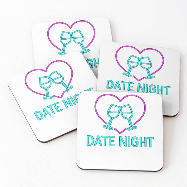 Item preview, Neon Date Night Heart Logo designed and sold by Sitred123.