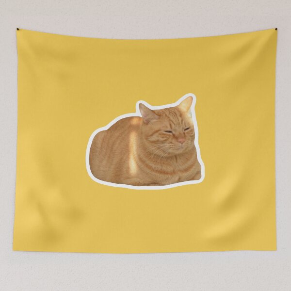 Item preview, Sleepy Orange Cat designed and sold by MetichaiTH.