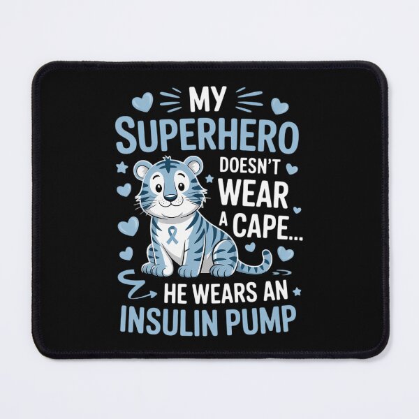 Item preview, Type 1 Diabetes Mom Awareness Month Dad Diabetes T1D Warrior designed and sold by DoorwayThreads.