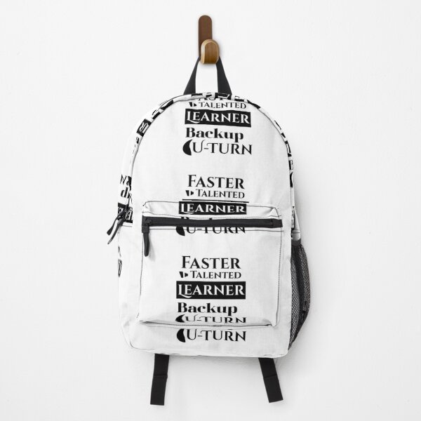 Item preview, Faster Talented Learner Backup | Motivational Energy Quote Design designed and sold by Combat Skies.
