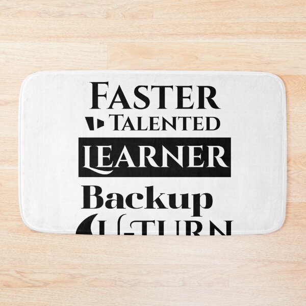 Item preview, Faster Talented Learner Backup | Motivational Energy Quote Design designed and sold by IRON WINGS /USAF.
