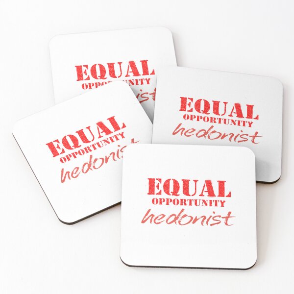 Item preview, Vintage Equal Opportunity Hedonist designed and sold by QuayTradingCo.