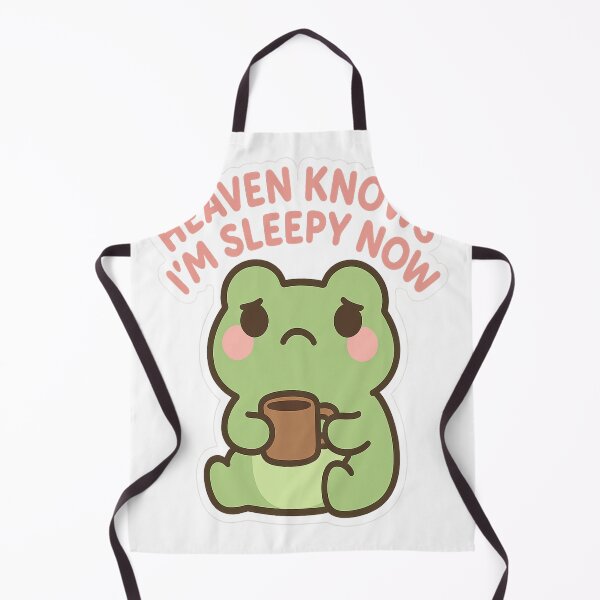 Item preview, Heaven Knows I’m Sleepy Now Coffee Sticker & Cute Sleepy Art designed and sold by Trendiihub.