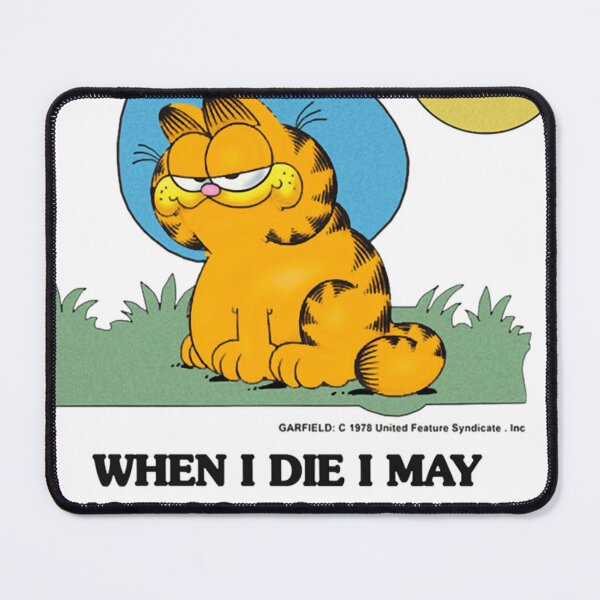 Item preview, Garfield When I Die I May Not Go To Heaven I Don'T Know If They Let Cowboys In designed and sold by StevenCarmicha.