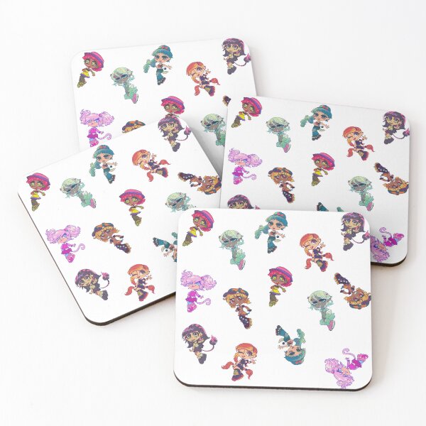 Item preview, Cartoon girl pattern in early 2000s fashion styles designed and sold by Deathoftheself.
