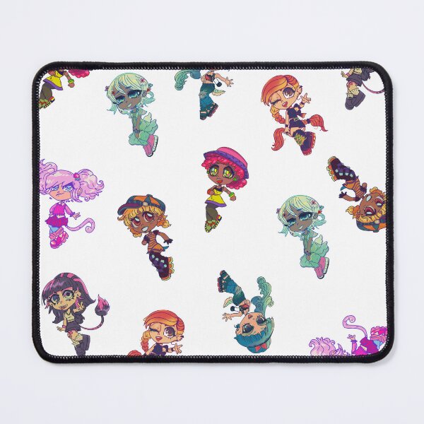 Item preview, Cartoon girl pattern in early 2000s fashion styles designed and sold by Deathoftheself.