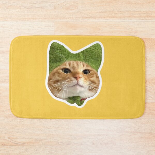 Item preview, Grass Cat Head designed and sold by MetichaiTH.