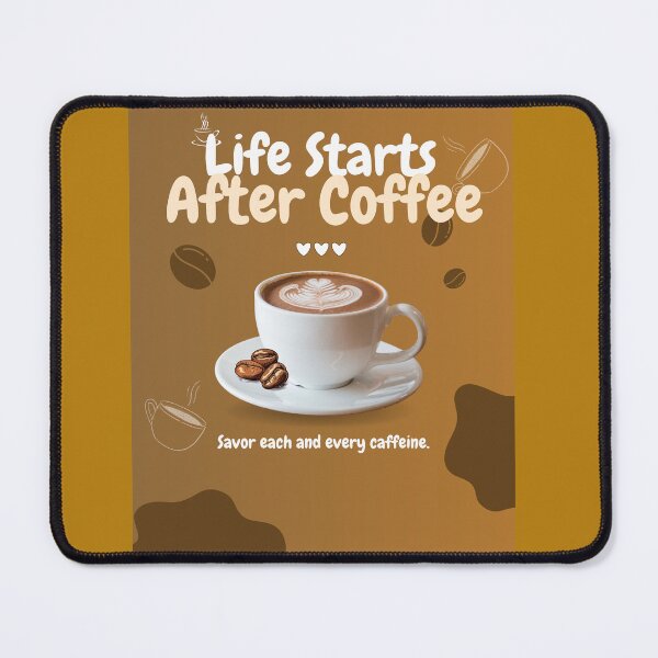 Item preview, Life Starts After Coffee designed and sold by DesignCrystalPH.