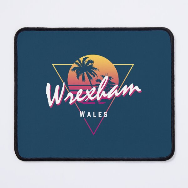 Item preview, Funny 80s Retro Sunset _Wrexham_ Wales designed and sold by MimounArt.