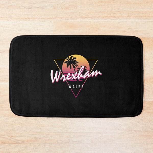 Item preview, Funny 80s Retro Sunset _Wrexham_ Wales designed and sold by MimounArt.