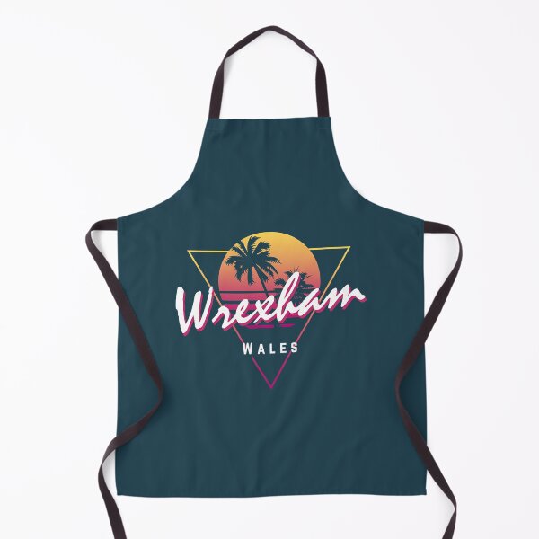 Item preview, Funny 80s Retro Sunset _Wrexham_ Wales designed and sold by MimounArt.