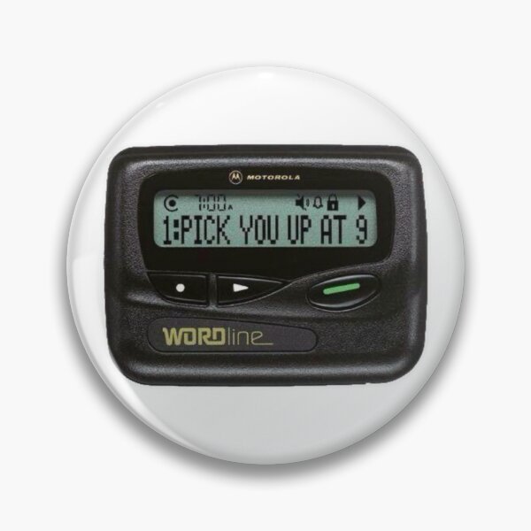 Item preview, Pick you up at 9, Pager  designed and sold by PoplarSt4r.