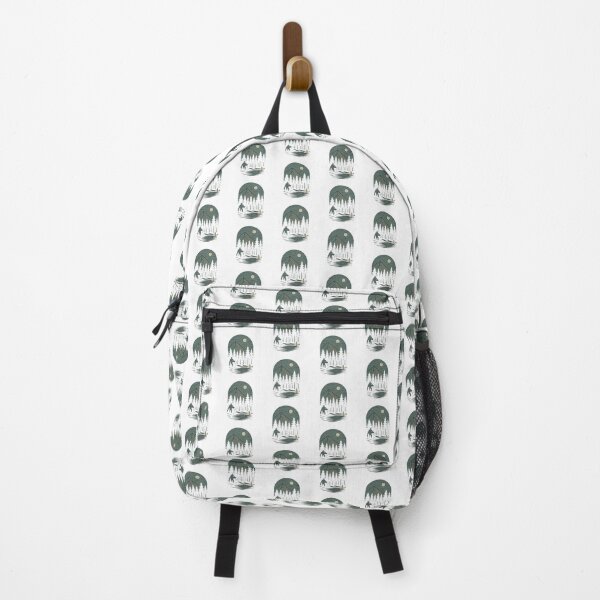 Item preview, Minimalist Forest with Hidden Wolf T-Shirt Design designed and sold by TheStickyVibes.
