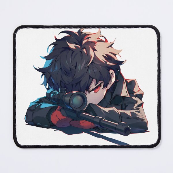 Item preview, Game Ren Amamiya Persona 5 Chibi Sniper Stealth Action designed and sold by Williamhallano.