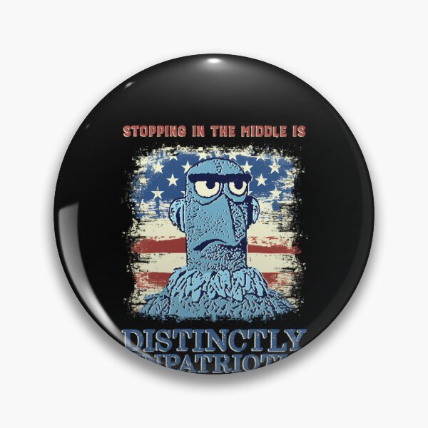 Item preview, Stopping In The Middle Is Distinctly Unpatriotic designed and sold by RashawnMarvin.