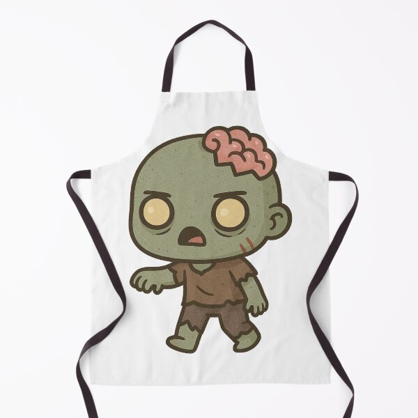 Item preview, Cute Cartoon Zombie with Exposed Brain – Funny Halloween Undead Character designed and sold by Greemo03.