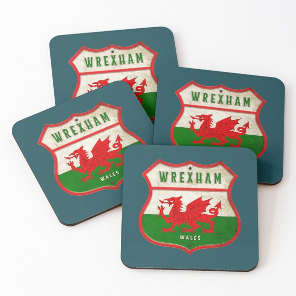 Item preview, Wrexham Wales coat of arms flag design designed and sold by MimounArt.