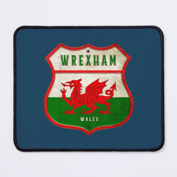 Item preview, Wrexham Wales coat of arms flag design designed and sold by MimounArt.