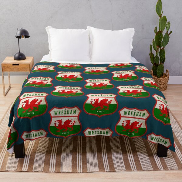 Item preview, Wrexham Wales coat of arms flag design designed and sold by MimounArt.