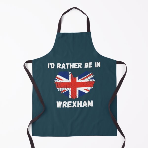 Item preview, I_d Rather Be In Wrexham - Union Jack Heart designed and sold by MimounArt.