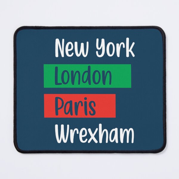 Item preview, New York London Paris Wrexham - Wales Football Gift (1) designed and sold by MimounArt.
