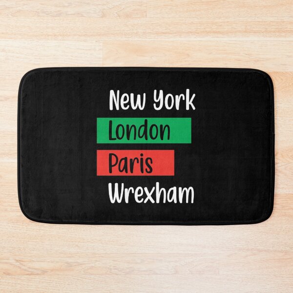 Item preview, New York London Paris Wrexham - Wales Football Gift (1) designed and sold by MimounArt.