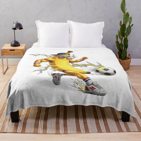 Item preview, Funny Banana Soccer Player Design – Cool USA Sports Fruit Character Graphic for Apparel & Gifts designed and sold by 519xdesign.