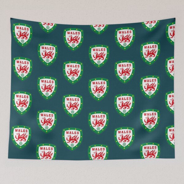 Item preview, Welsh Footy Badge designed and sold by MimounArt.