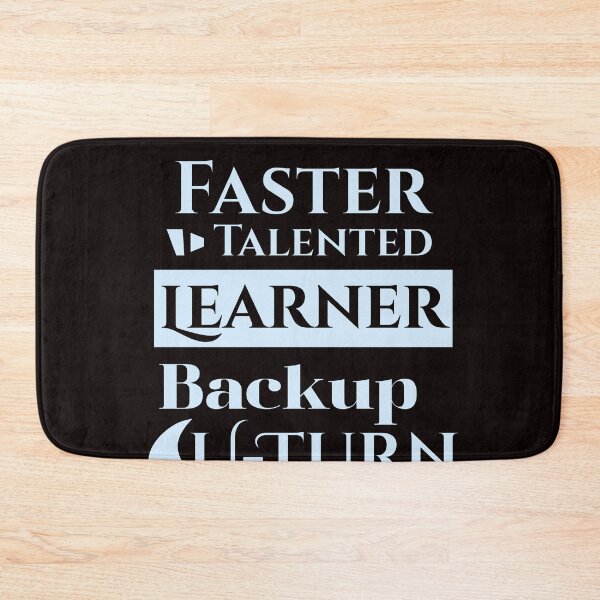 Item preview, Faster Talented Learner Backup | Motivational Energy Quote Design designed and sold by IRON WINGS /USAF.