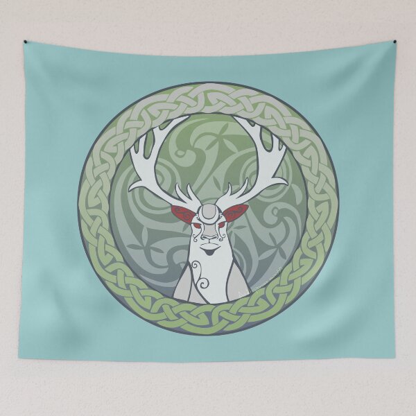 Item preview, I am a Stag: of seven tines La tène version designed and sold by Aakheperure.