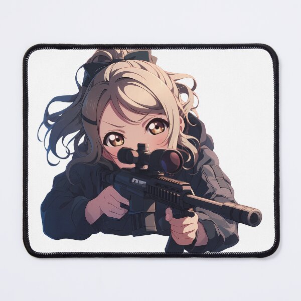 Item preview, Playful Arisa Ayase Love Live Chibi Sniper Energy designed and sold by Williamhallano.